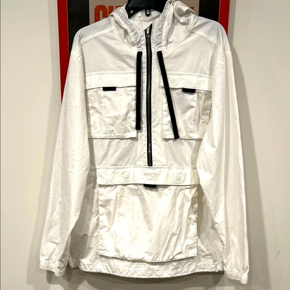 BYLT Basics Men’s Division Anorak, XL, White, Excellent Condition! - Picture 1 of 16
